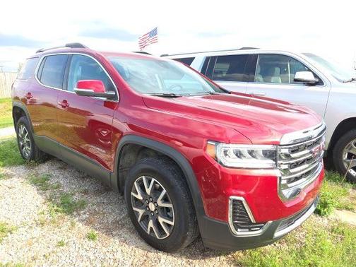 Volcanic Red 2023 GMC Acadia SLE
