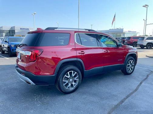 Volcanic Red 2023 GMC Acadia SLE