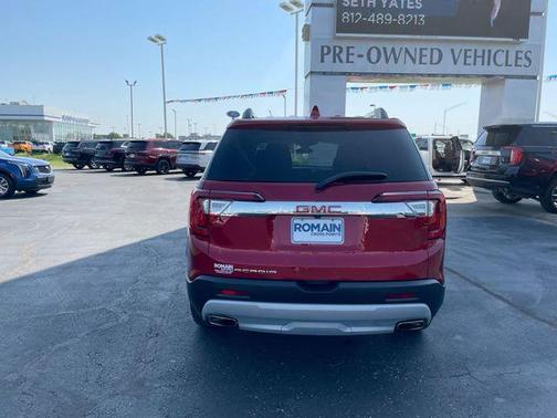 Volcanic Red 2023 GMC Acadia SLE