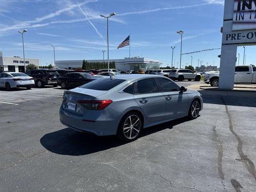 Blue 2024 Honda Civic Touring