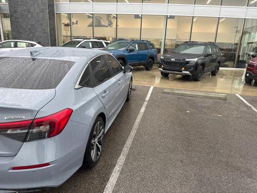 Blue 2024 Honda Civic Touring