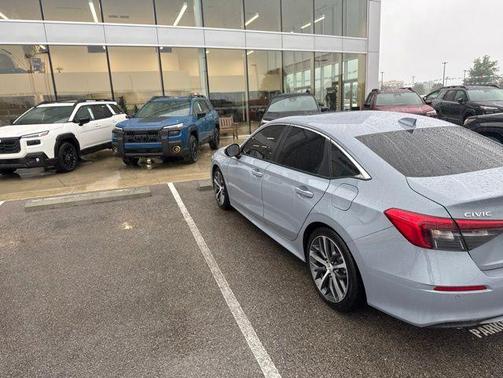 Blue 2024 Honda Civic Touring