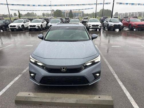 Blue 2024 Honda Civic Touring