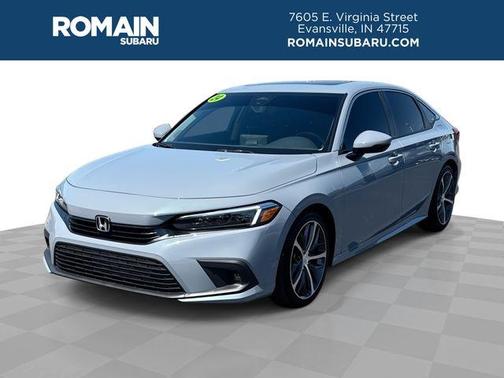 Blue 2024 Honda Civic Touring