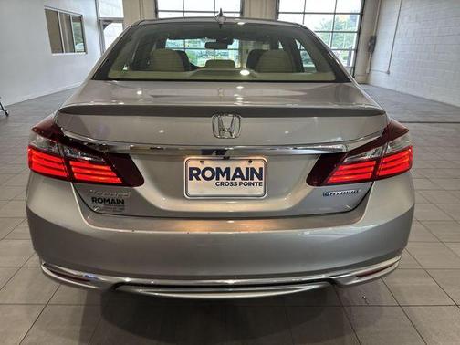 Silver 2017 Honda Accord Hybrid EX-L