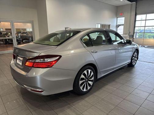 Silver 2017 Honda Accord Hybrid EX-L