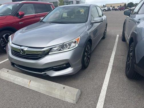 Silver 2017 Honda Accord Hybrid EX-L
