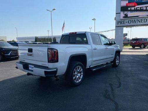 White Frost Tri-Coat 2018 GMC Sierra 1500 Denali