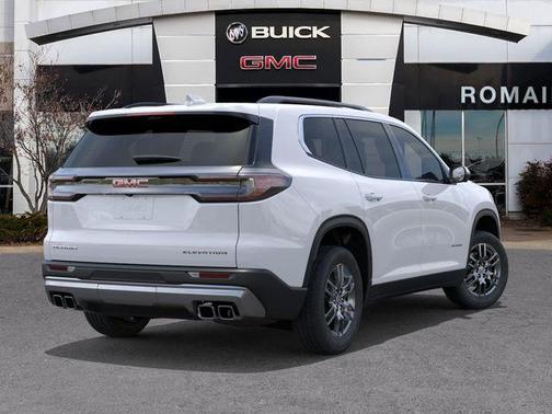 Glacier White 2026 GMC Acadia Elevation