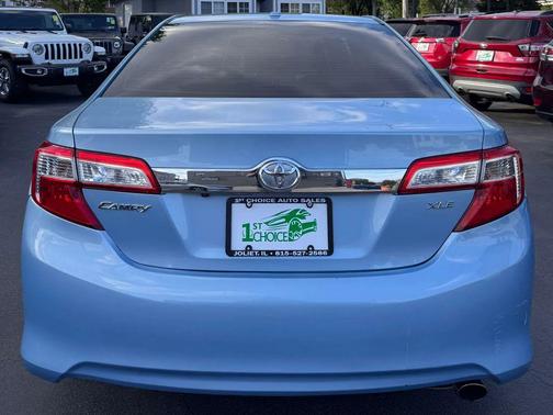 Blue 2012 Toyota Camry XLE
