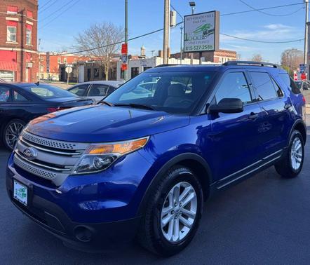 Deep Impact Blue Metallic 2015 Ford Explorer Sport