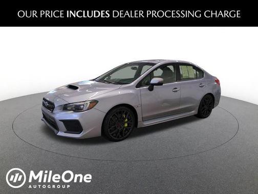 Ice Silver Metallic 2018 Subaru WRX STI Limited