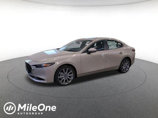 Platinum Quartz Metallic 2026 Mazda Mazda3 FWD w/Preferred Package