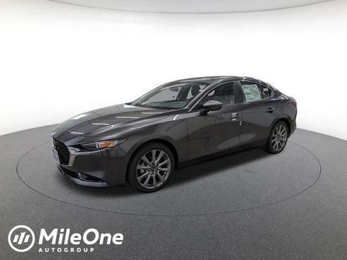 Machine Gray Metallic 2026 Mazda Mazda3 FWD w/Preferred Package