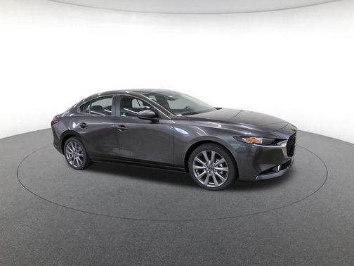 Machine Gray Metallic 2026 Mazda Mazda3 FWD w/Preferred Package