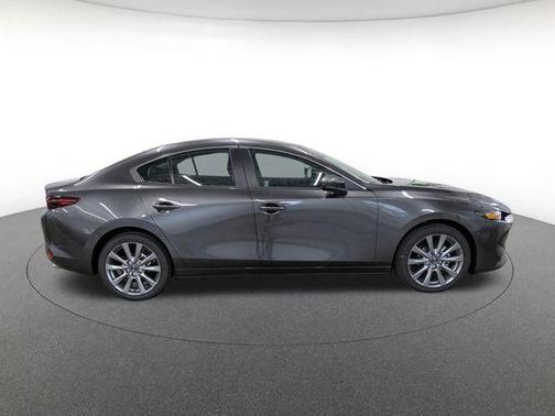 Machine Gray Metallic 2026 Mazda Mazda3 FWD w/Preferred Package