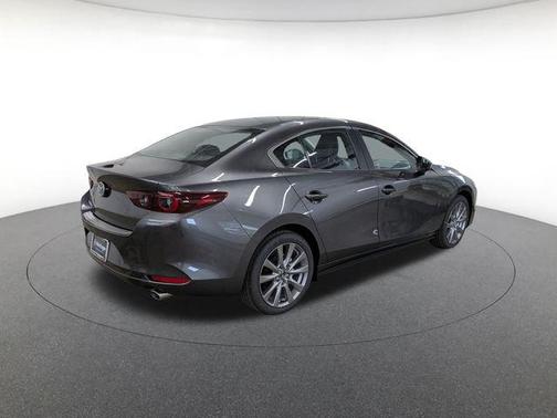 Machine Gray Metallic 2026 Mazda Mazda3 FWD w/Preferred Package