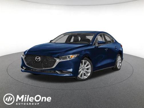 Deep Crystal Blue Mica 2026 Mazda Mazda3 FWD w/Preferred Package