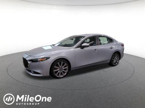 Sonic Silver Metallic 2019 Mazda Mazda3 FWD w/Select Package
