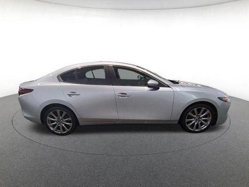 Sonic Silver Metallic 2019 Mazda Mazda3 FWD w/Select Package