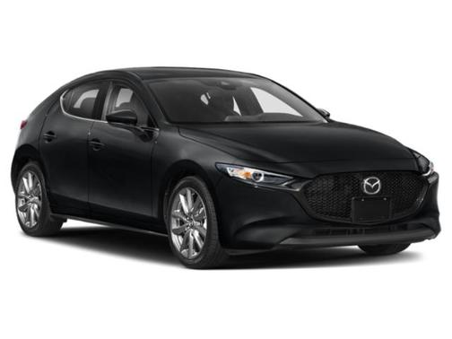 Jet Black Mica 2021 Mazda Mazda3 AWD w/Preferred Package