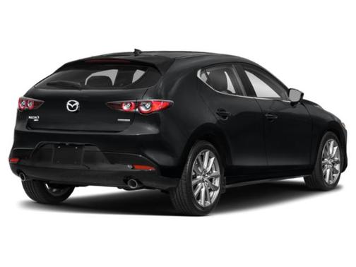 Jet Black Mica 2021 Mazda Mazda3 AWD w/Preferred Package