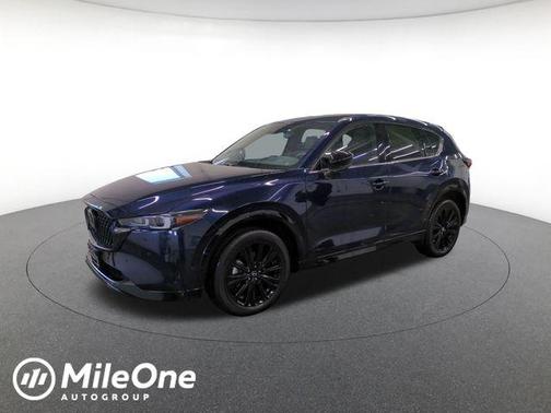 Deep Crystal Blue Mica 2025 Mazda CX-5 2.5 Turbo Premium