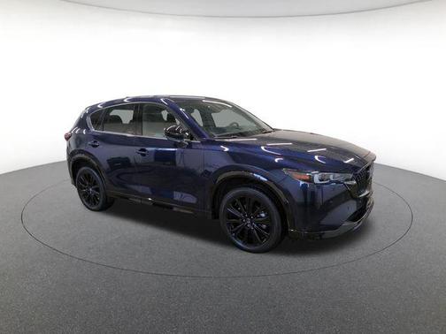 Deep Crystal Blue Mica 2025 Mazda CX-5 2.5 Turbo Premium