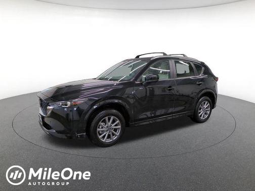 Jet Black Mica 2025 Mazda CX-5 2.5 S Preferred Package