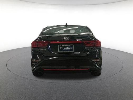 Aurora Black 2021 Kia Forte GT