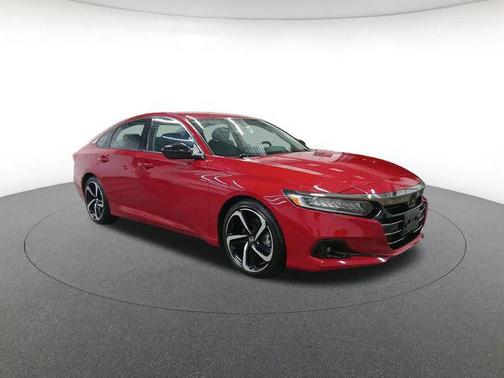 Radiant Red Metallic 2021 Honda Accord Sport SE 1.5T
