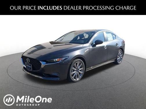 Machine Gray Metallic 2026 Mazda Mazda3 FWD w/Preferred Package