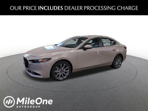 Platinum Quartz Metallic 2026 Mazda Mazda3 FWD w/Preferred Package