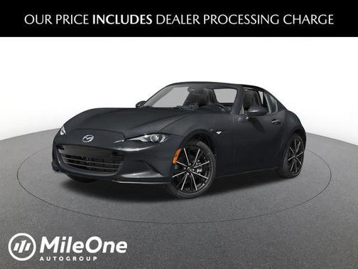 Jet Black 2026 Mazda MX-5 Miata RF Grand Touring