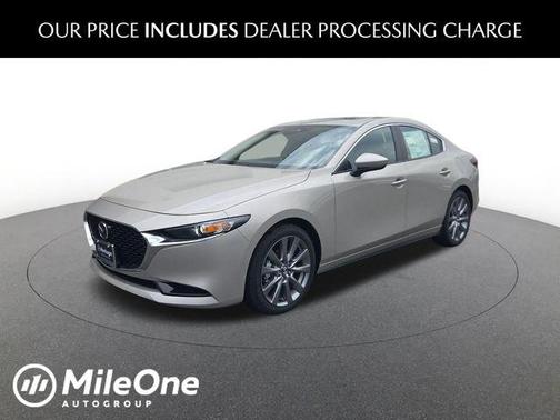 Platinum Quartz Metallic 2026 Mazda Mazda3 FWD w/Preferred Package