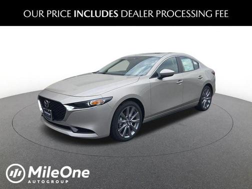 Platinum Quartz Metallic 2026 Mazda Mazda3 FWD w/Preferred Package