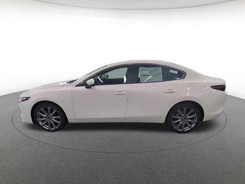 Snowflake White Pearl Mica 2026 Mazda Mazda3 FWD w/Preferred Package