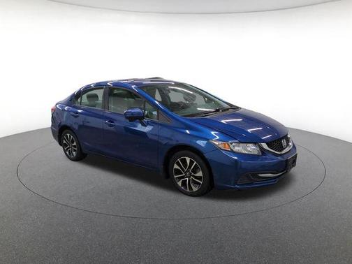 Dyno Blue Pearl 2015 Honda Civic EX