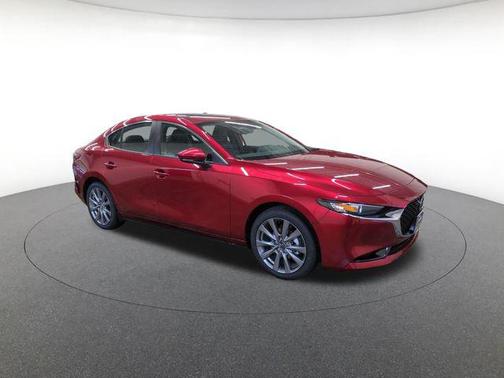 Soul Red Crystal Metallic 2026 Mazda Mazda3 FWD w/Preferred Package