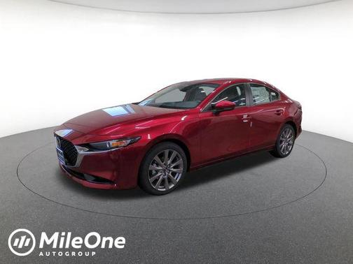 Soul Red Crystal Metallic 2026 Mazda Mazda3 FWD w/Preferred Package