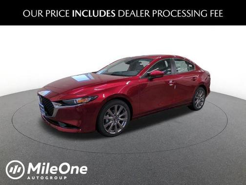 Soul Red Crystal Metallic 2026 Mazda Mazda3 FWD w/Preferred Package