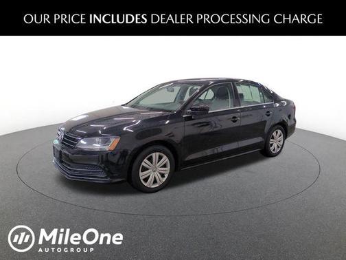 Black 2017 Volkswagen Jetta 1.4T S