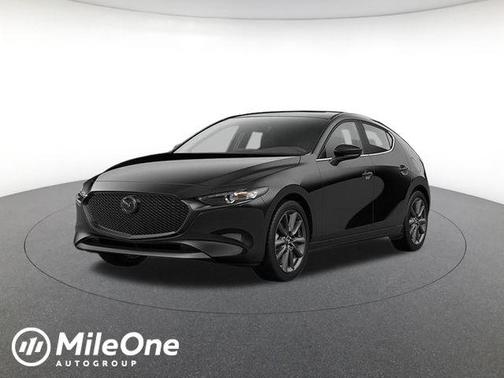Jet Black 2026 Mazda Mazda3 FWD w/Preferred Package