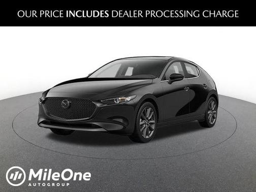 Jet Black 2026 Mazda Mazda3 FWD w/Preferred Package