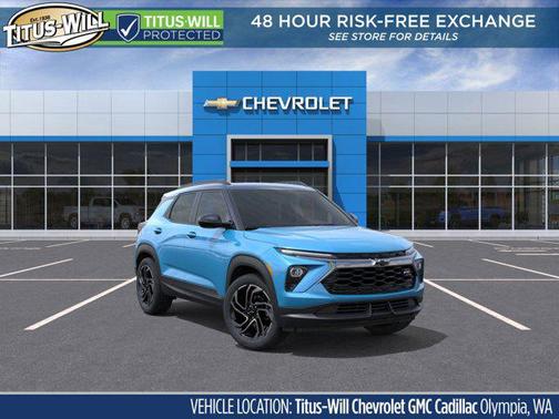 Marina Blue Metallic 2026 Chevrolet Trailblazer RS