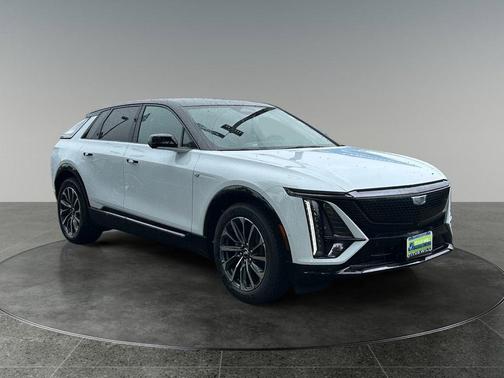 Vibrant White Tricoat 2026 Cadillac LYRIQ Sport
