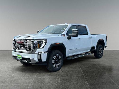 Glacier White Tricoat 2026 GMC Sierra 3500 Denali
