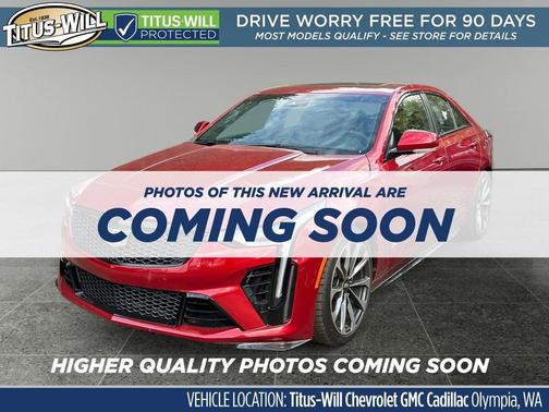 Radiant Red Tintcoat 2025 Cadillac CT4-V V-Series Blackwing RWD