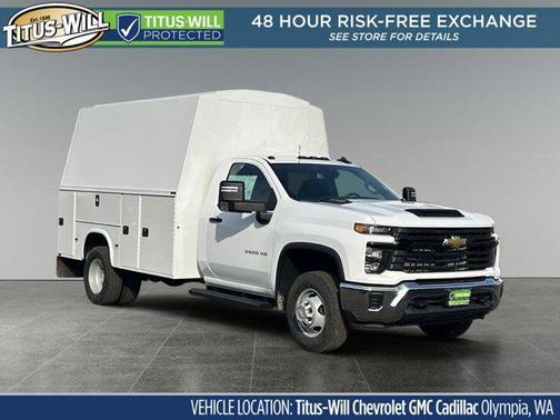 Summit White 2025 Chevrolet Silverado 3500 WT