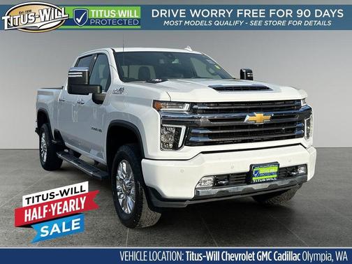 Summit White 2022 Chevrolet Silverado 3500 High Country